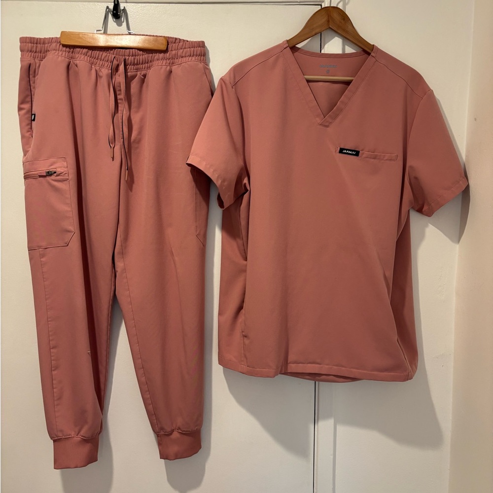 Jaanuu Mauve Scrubs